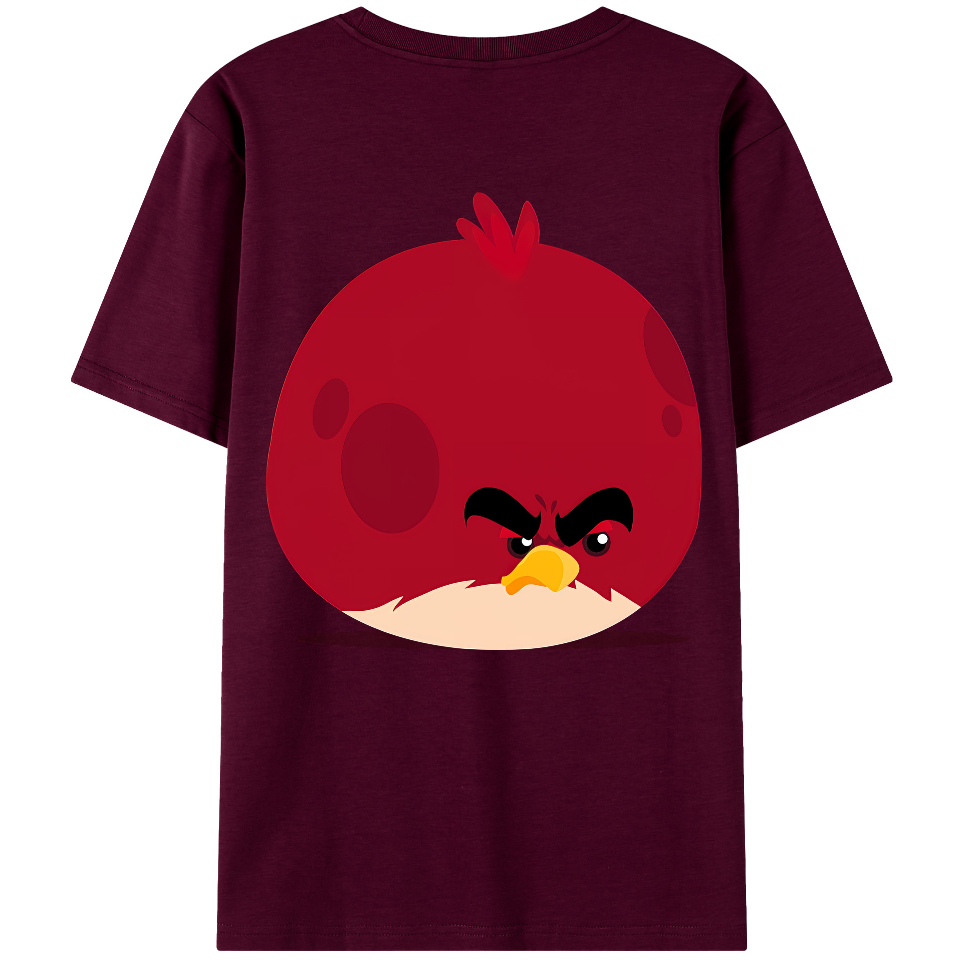 （画像用） Angry Birds アングリーバード レディース半袖Tシャツ(バックプリント)